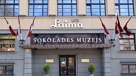 Izsludina konkursu "šokolādes soliņa" izveidei pie "Laimas" fabrikas Miera ielā