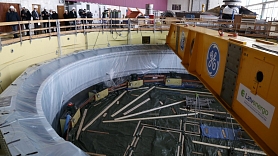 Rīgas HES piegādāta otrā hidroagregāta turbīna