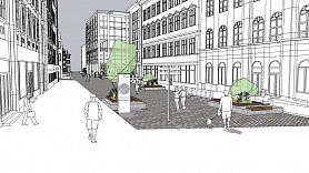 Līdz 2029. gadam vērienīgi pārbūvēs Vaļņu ielu un tās savienojumus ar citām ielām
