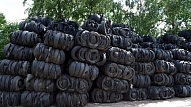 Asociācija: No Latvijas atkritumu poligoniem izvestas jau vairāk nekā 433 tonnas nolietoto riepu