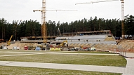 Būvniecības produkcijas apmēri pirmajā ceturksnī Latvijā pieauga par 7,4%