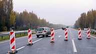 Darbdienu laikā būs slēgta satiksme uz autoceļa Carnikava-Ādaži posmā no pievedceļa Gaujas tiltam līdz Tallinas šosejai