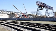 Nākamnedēļ Liepājā sāks dzelzceļa sliežu posma izbūvi pāri Oskara Kalpaka ielai