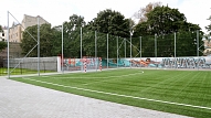 Par 1,4 miljoniem eiro pārbūvē sporta laukumu pie Bauskas 2.vidusskolas