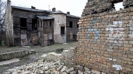 Pēc sienas sabrukšanas slēgta Daugavpils šautuve