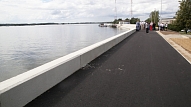 Pēc Ogres pašvaldības lūguma "Latvenergo" pazeminās līmeni Rīgas HES ūdenskrātuvē