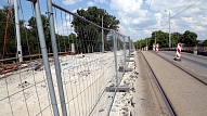 Rīgas domes vadība ar būvniekiem pārrunās Brasas tilta remontdarbu gaitu