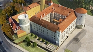 VNĪ: Rīgas pils kastelas daļas pārbūves gaitā atrasta ap 600 gadu sena krāsns

