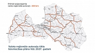 Autoceļu padome apstiprina Reģionālo autoceļu būvniecības plānu līdz 2027. gadam