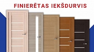 Finierētas durvis – dabīga koka elegance un mūsdienīga kvalitāte jūsu interjeram