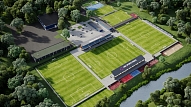 Valdlaučos top Latvijā lielākais privātais sporta komplekss ar futbola un citu sporta veidu laukumiem