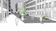 Līdz 2029. gadam vērienīgi pārbūvēs Vaļņu ielu un tās savienojumus ar citām ielām