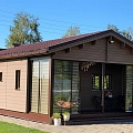Composite material facades