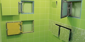 Люки давления в плитках