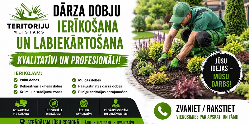 Garden installation and landscaping