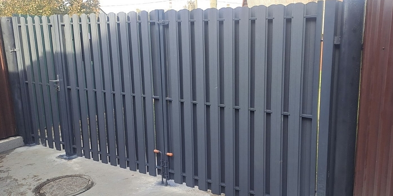 Заборы, ворота, парапеты