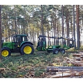 Forest tractors and equipment