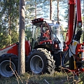 Wheat harvester