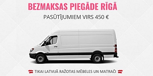Диваны, кровати, матрасы. Бесплатная доставка по всей Латвии: www.erti.lv, звоните +371 26884449