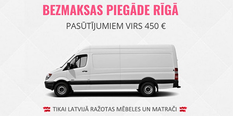 Couches, beds, mattresses. Free delivery all over Latvia: www.erti.lv, call +371 26884449