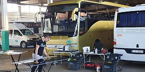 Ремонт и замена стекол в автобусах