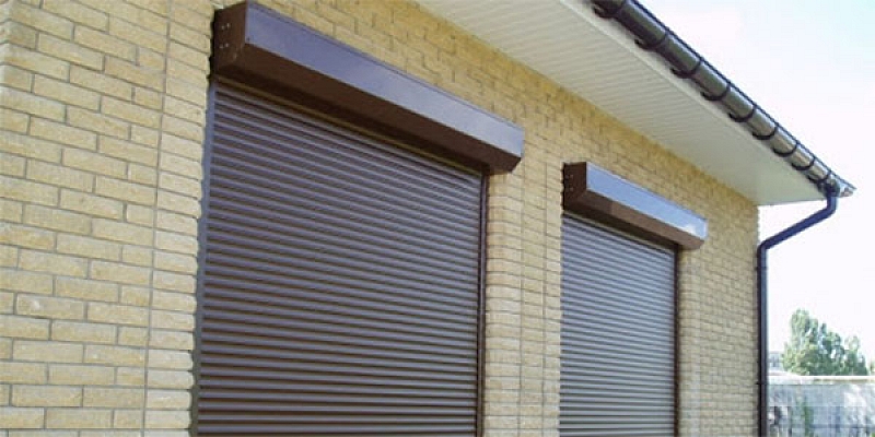 Protective shutters, Installation of protective blinds
