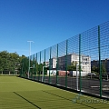 Stadium with 2D panels