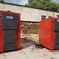 Wood-fired boiler