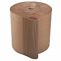 Corrugated cardboard in a roll