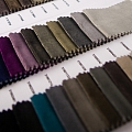 Samples of fabric materials