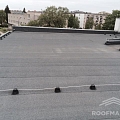 Roof insulation works