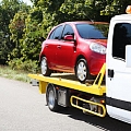 Car towing truck