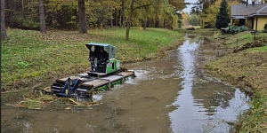 Cleaning of ponds and water bodies