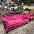 Pink sofa