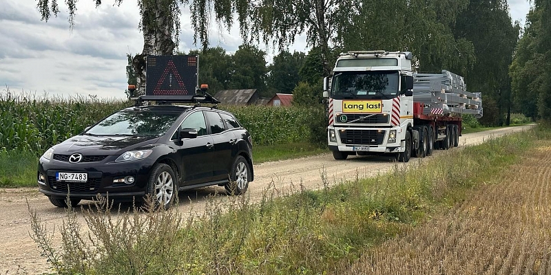 Lielgabarīta kravu pārvadājumi