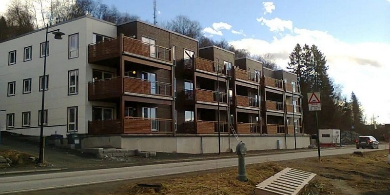 Koka karkasa mājas