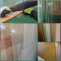 Glass cutting and decorative glass