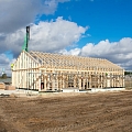 Wooden construction manufacturing