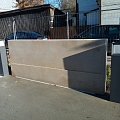 Decorative concrete slabs