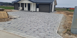 Мощение дворов и подъездных дорожек