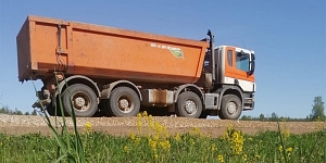 Sand and gravel delivery