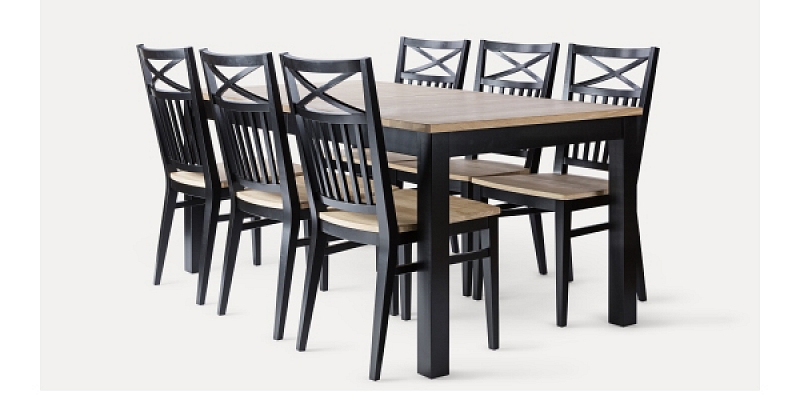 Solid wood tables for dining room