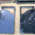 Grave curbs