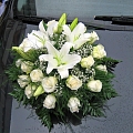 Wedding car decoration