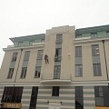 Facade painting at height