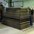 Production of fireproof doors