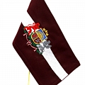 Embroidery of Latvian symbols