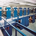 Metal shelves, warehouse shelves, archive shelves, Riga, Latvia