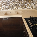 Work surface in the kitchen design, delivery