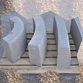 Concrete curbs